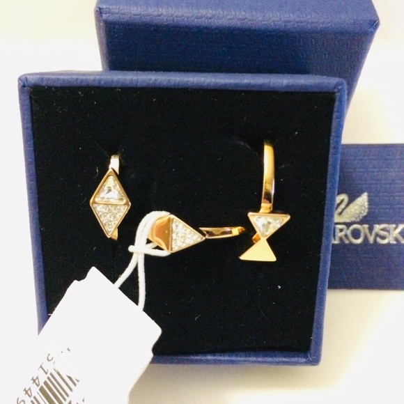 Swarovski Heroim Stacker Rings - Picture 4 of 4